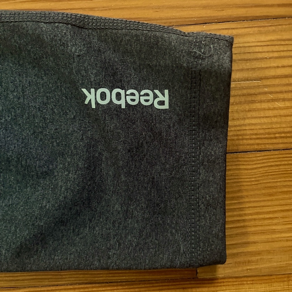 Large Charcoal Reebok Athletic Stretch Pants - Picture 2 of 3